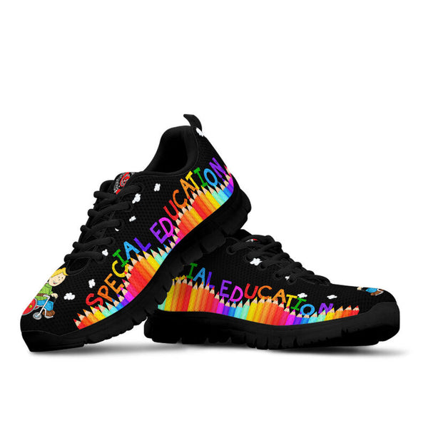 Special Education Abc Kd Sneakers, Running Shoes, Shoes For Women, Shoes For Men, Custom Sh- Love Sneakers