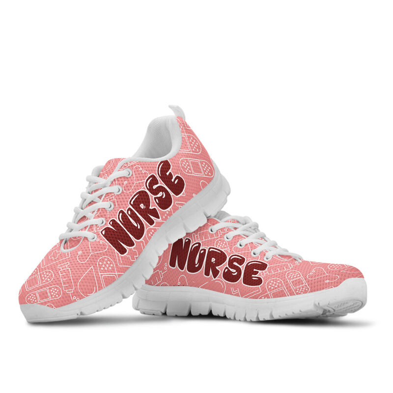 Nurse Pyppie Shoes Sneakers, Running Shoes, Shoes For Women, Shoes For Men, Custom Shoes, L- Love Sneakers