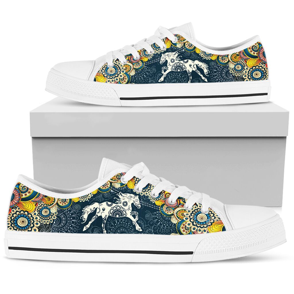 Horse Mandala FlowerShoes