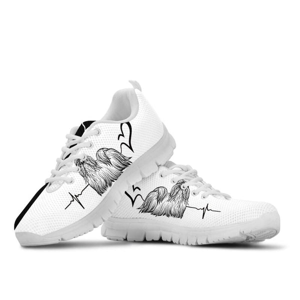 Shih Tzu Mom Sneakers, Runni- Love Sneakers