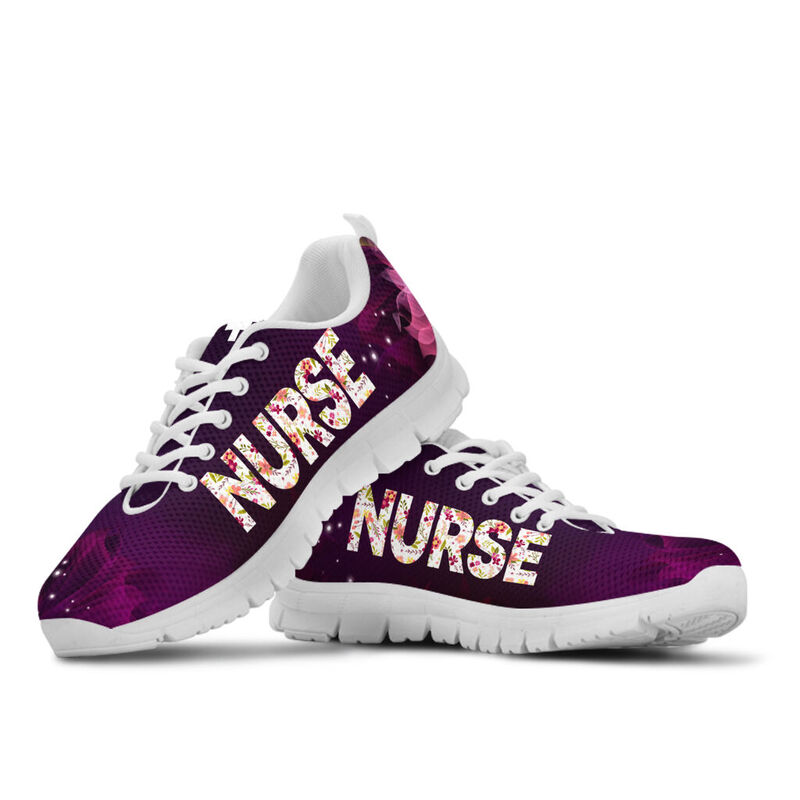 Nurse Mom Shoes Sneakers, Running Shoes, Shoes For Women, Shoes For Men, Custom Shoes, L- Love Sneakers