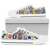 Dog Live Love Rescue License Plates Low Top  1 Shoes