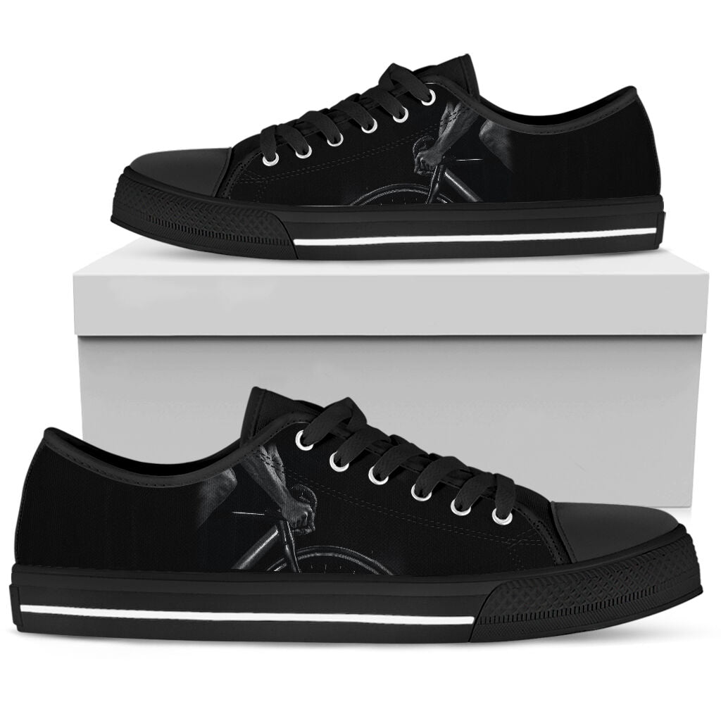 Cycling Dark - Low Top Shoe - Love Love Top Shoes