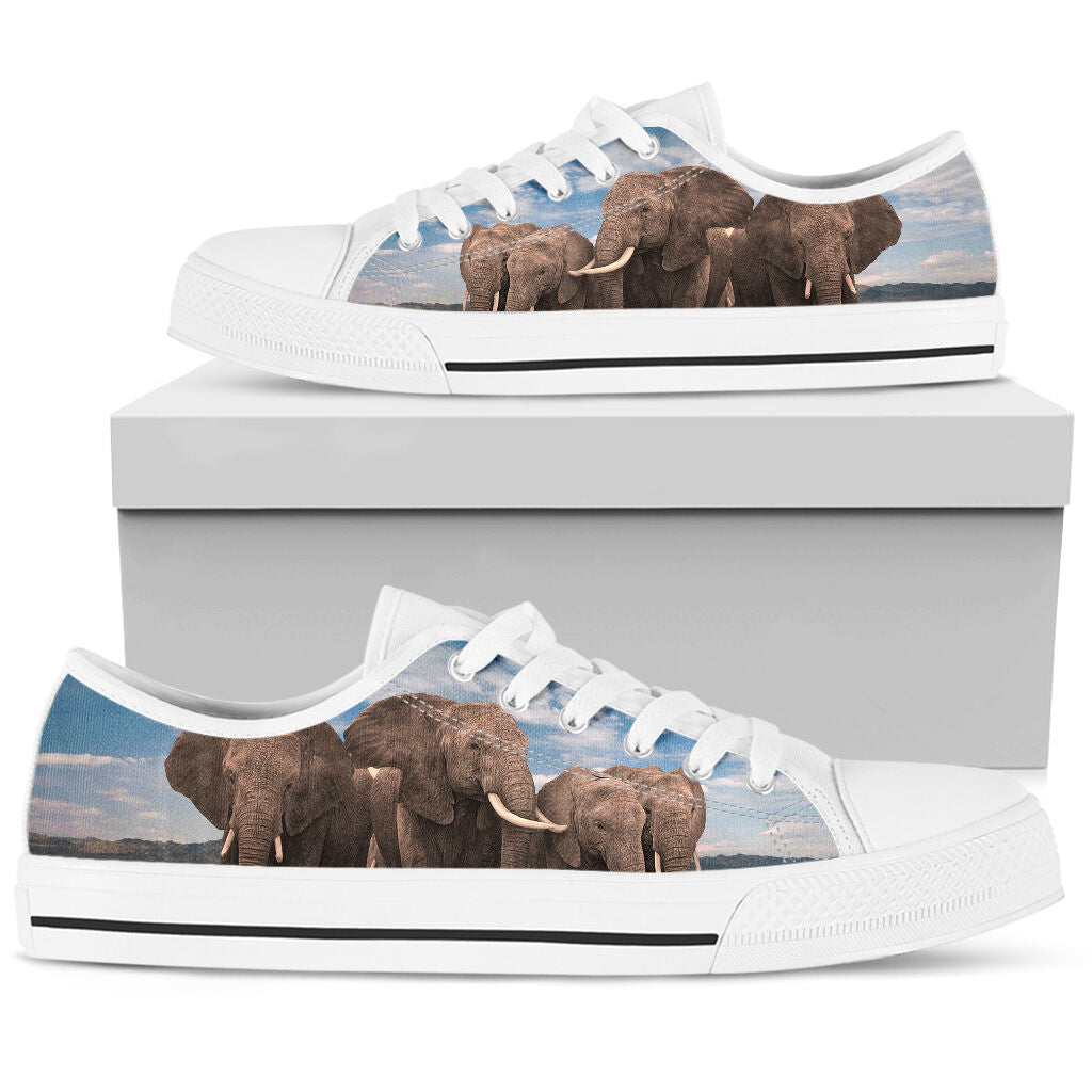 Elephants Family Low Top - Shoes