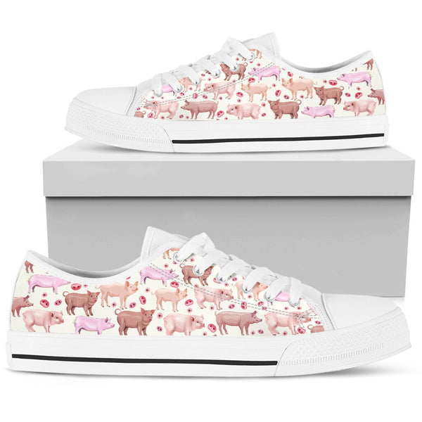 Pig Collection Low Top  Shoes