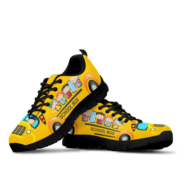School Bus Woman Drive 2 Kd Sneakers, Runni- Love Sneakers