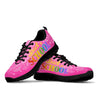 Back To School Teacher Pink Sneakers, Running - Love Sneakers