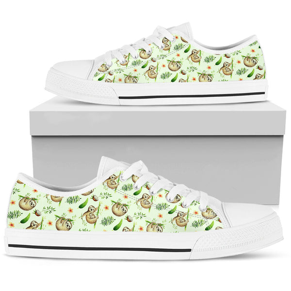 Sloth Cute Baby Low Top  Shoes