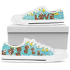 Dog Paw Love Flower - Low Top Shoe - Love Love Top Shoes