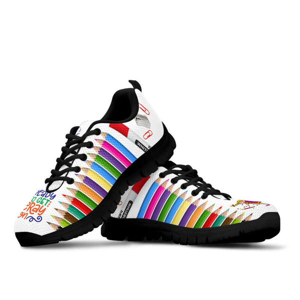 Ready To Get Cray On Shoes Sneakers, Runni- Love Sneakers