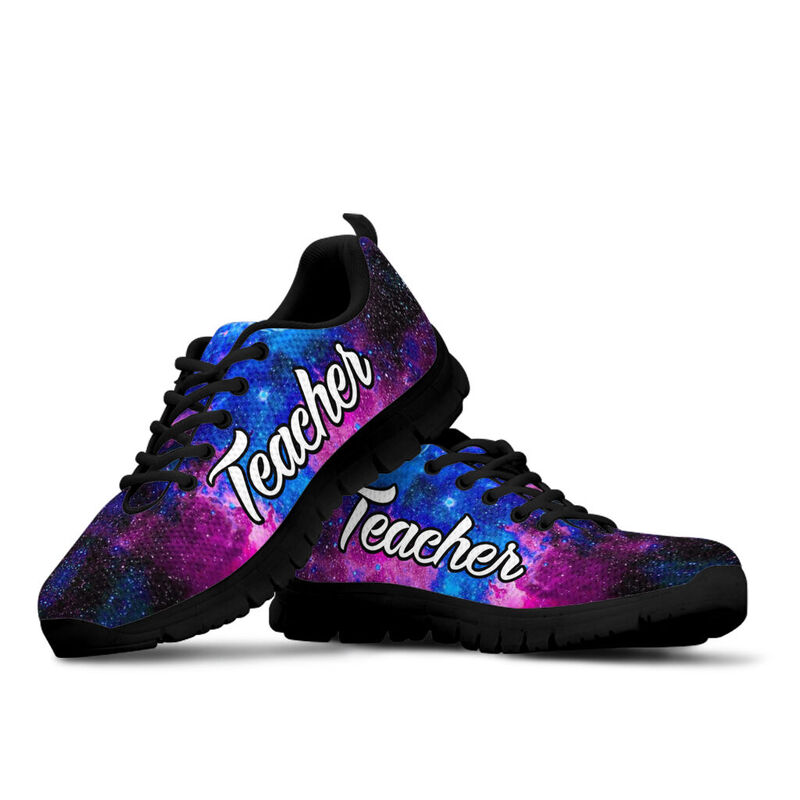 Teacher- Galaxy  Pink And Blue Camo Kd Sneakers, Running Shoes, Shoes For Women, Shoes For - Love Sneakers