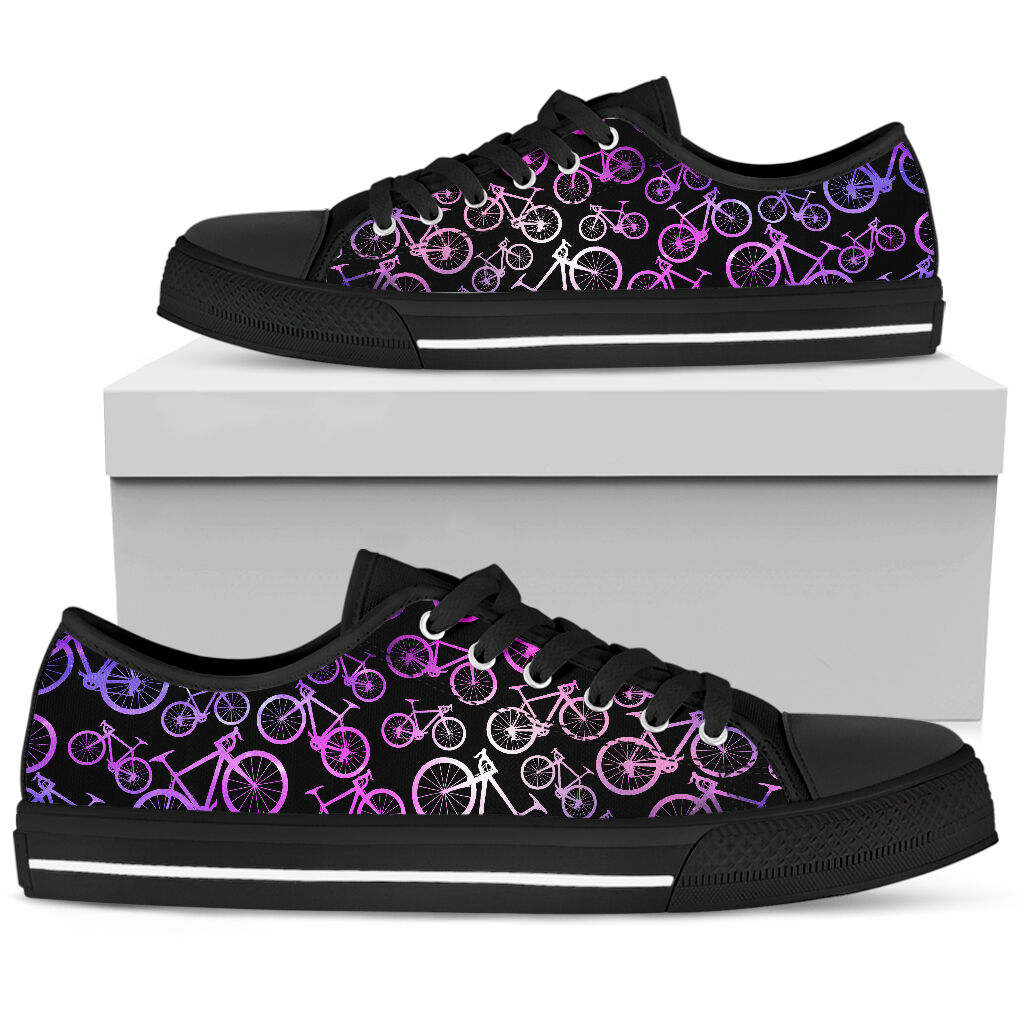 Cycling Purple Galaxy - Low TopShoe - Love Love Top Shoes