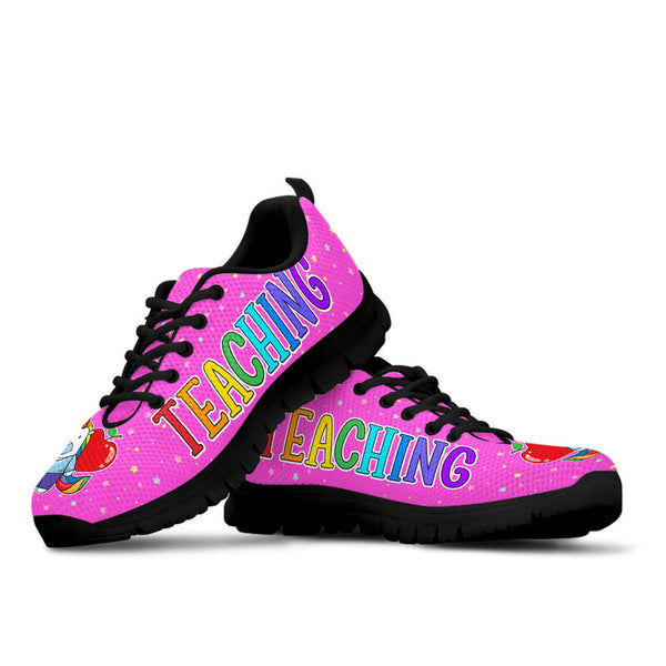 Teaching Unicorn Shoes Sneakers, Running Shoes, Shoes For Women, Shoes For Men, Custom Shoes- Love Sneakers