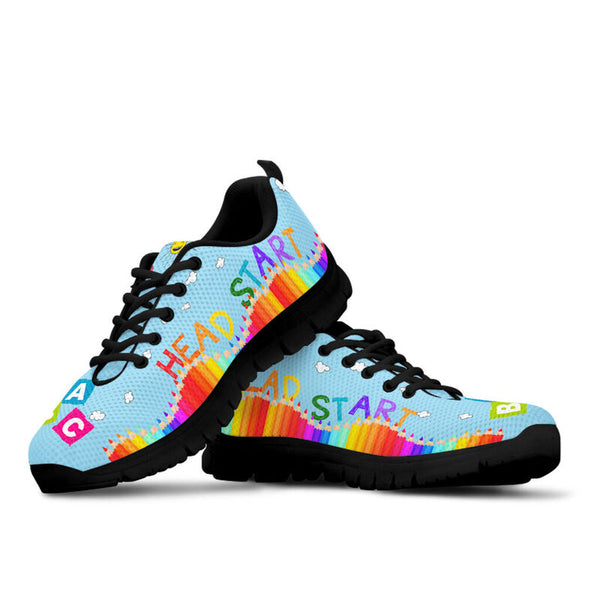 Head Start All Blue Sneakers, Runni- Love Sneakers