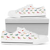 Dachshund Heart Red - Low Top Shoe - Love Love Top Shoes