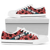 Dog Paw Purl - Low Top Shoe - Love Love Top Shoes