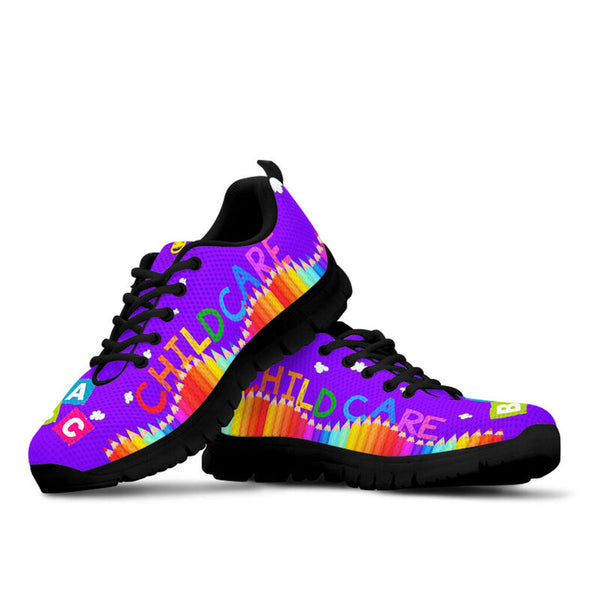 Childcare Abc Purple Kd Sneakers, Running S- Love Sneakers