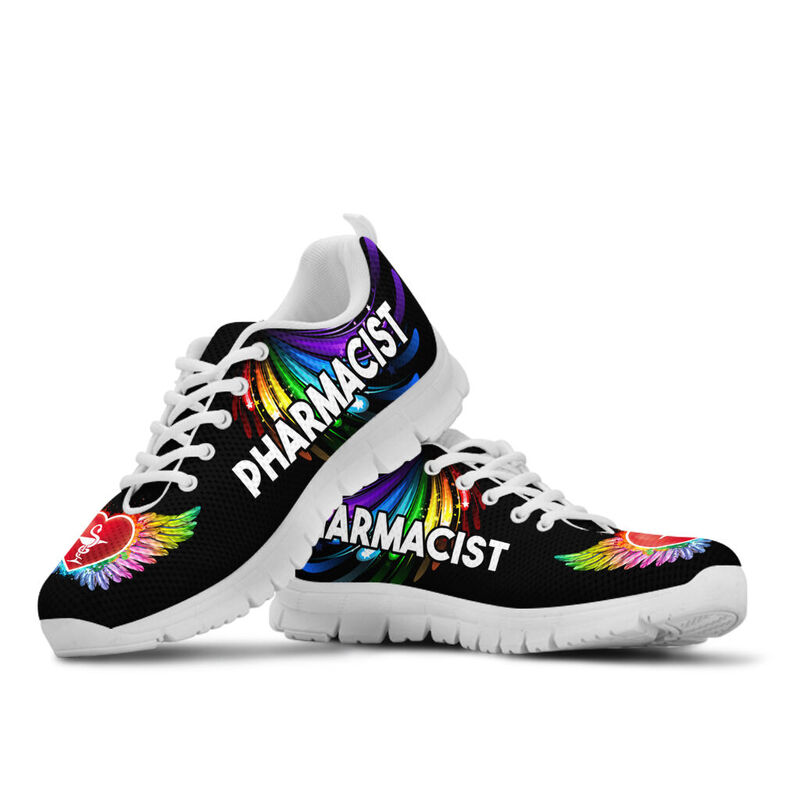 Pharmacist Wings Shoes Sneakers, Running Shoes, Shoes For Women, Shoes For Men, Custom Shoes- Love Sneakers