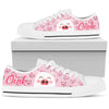 Pig Oink Pattern Low Top Shoes