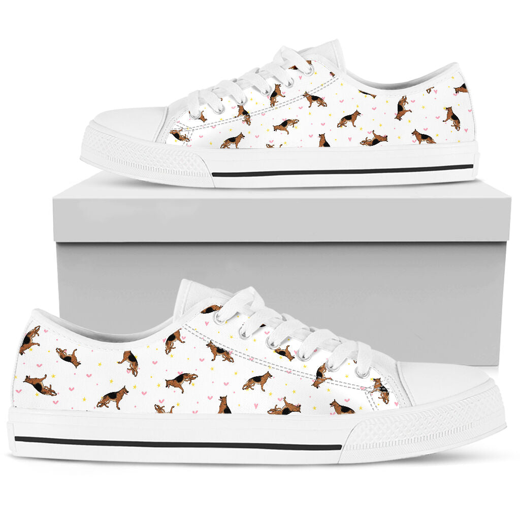 German Shepherd - Lowtop Shoe - Love Love Top Shoes