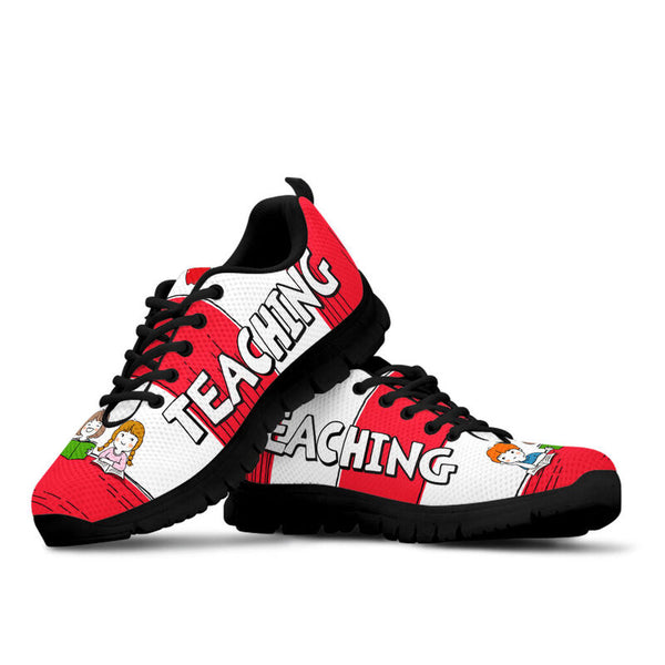 Teaching Is Our Thing Sneakers, Running Shoes, Shoes For Women, Shoes For Men, Custom Shoes,- Love Sneakers