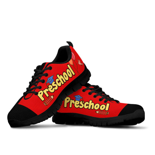 Preschool Rocks Red Black Kd Sneakers, Running Shoes, Shoes For Women, Shoes For Men, Custo- Love Sneakers