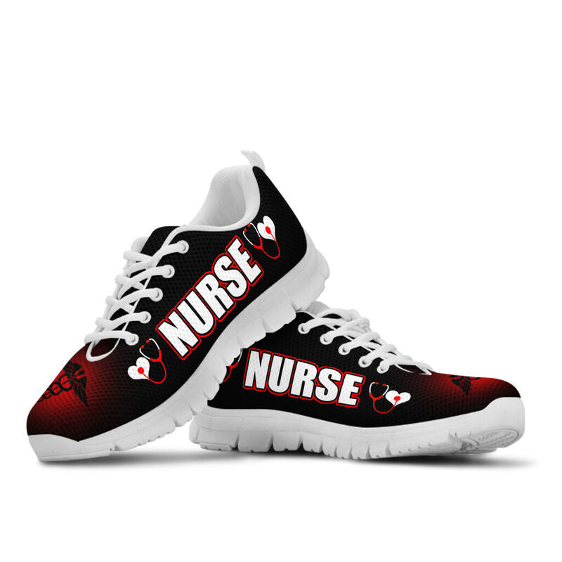 Nurse Symbol Hb Shoes Sneakers, Running Shoes, Shoes For Women, Shoes For Men, Custom Shoes,- Love Sneakers