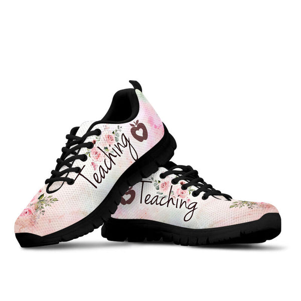 Teaching - Waterflower Shoes Sneakers, Running Shoes, Shoes For Women, Shoes For Men, Custo- Love Sneakers