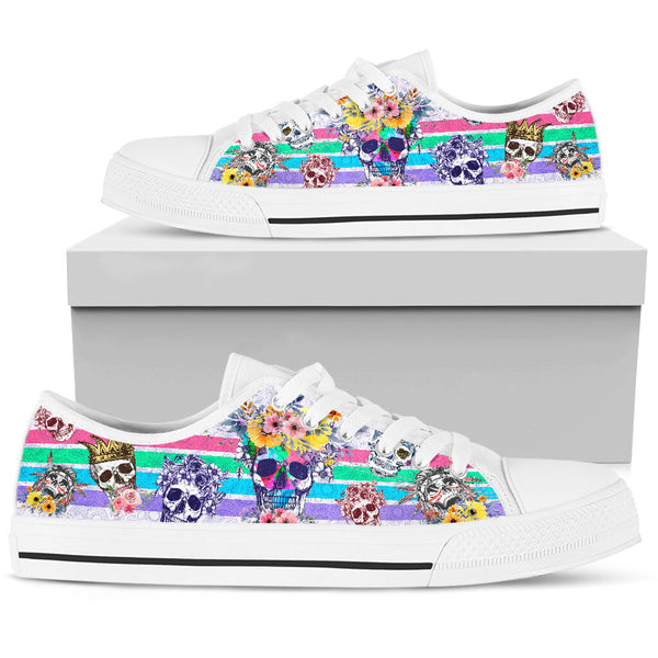 Low Top - Skull Shoe - Love Love Top Shoes