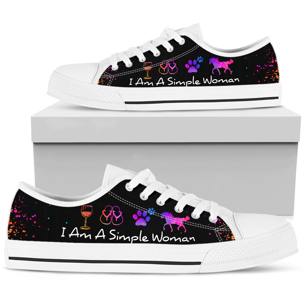Horse - I Am A Simple Woman Shoes