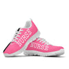 Nurse- Love Black Pink Sneakers, Running Shoes, Shoes For Women, Shoes For Men, Custom Shoes- Love Sneakers