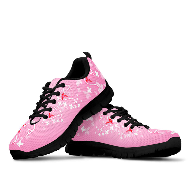 Nurse Bh Pink Shoes Sneakers, Running Shoes, Shoes For Women, Shoes For Men, Custom Shoes, L- Love Sneakers