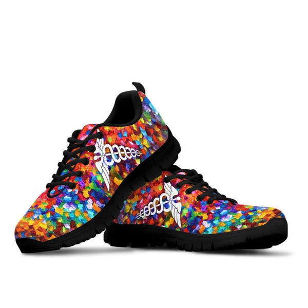 Nurse Paint Art Kd Sneakers, Running Shoes, Shoes For Women, Shoes For Men, Custom Shoes, L- Love Sneakers
