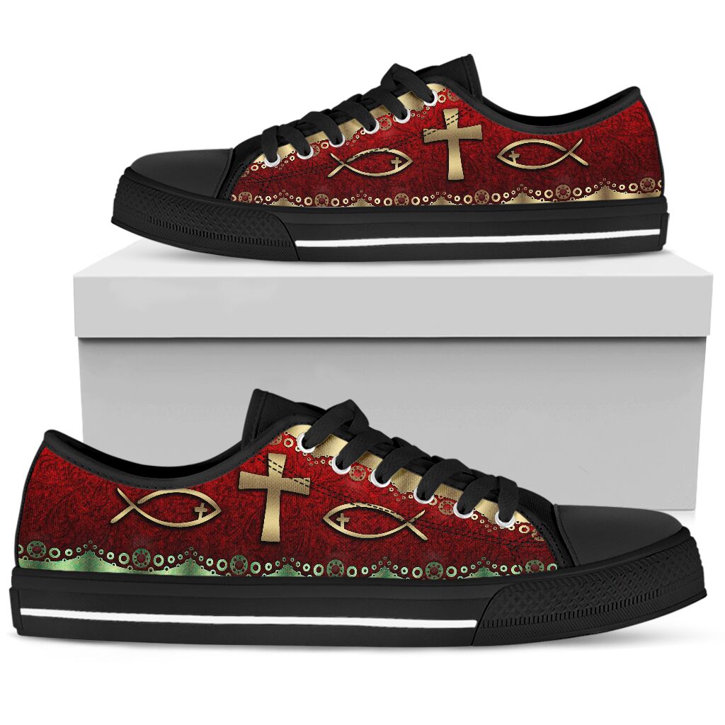 Jesus Low Top Shoes - Love Low Top Shoes