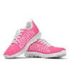 Special Education Strong Pink White Sneakers, Running Shoes, Shoes For Women, Shoes For Men- Love Sneakers