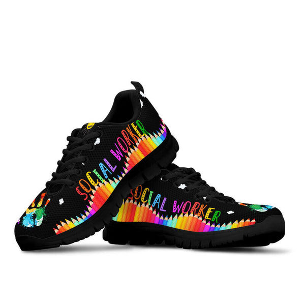 Social Worker Squad Abc Kd Sneakers, Runni- Love Sneakers