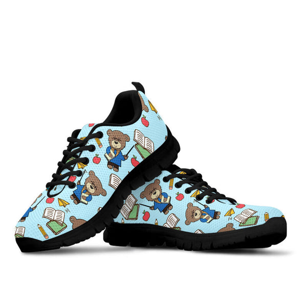 Teacher Bear Pt Shoes Sneakers, Running Shoes, Shoes For Women, Shoes For Men, Custom Shoes,- Love Sneakers