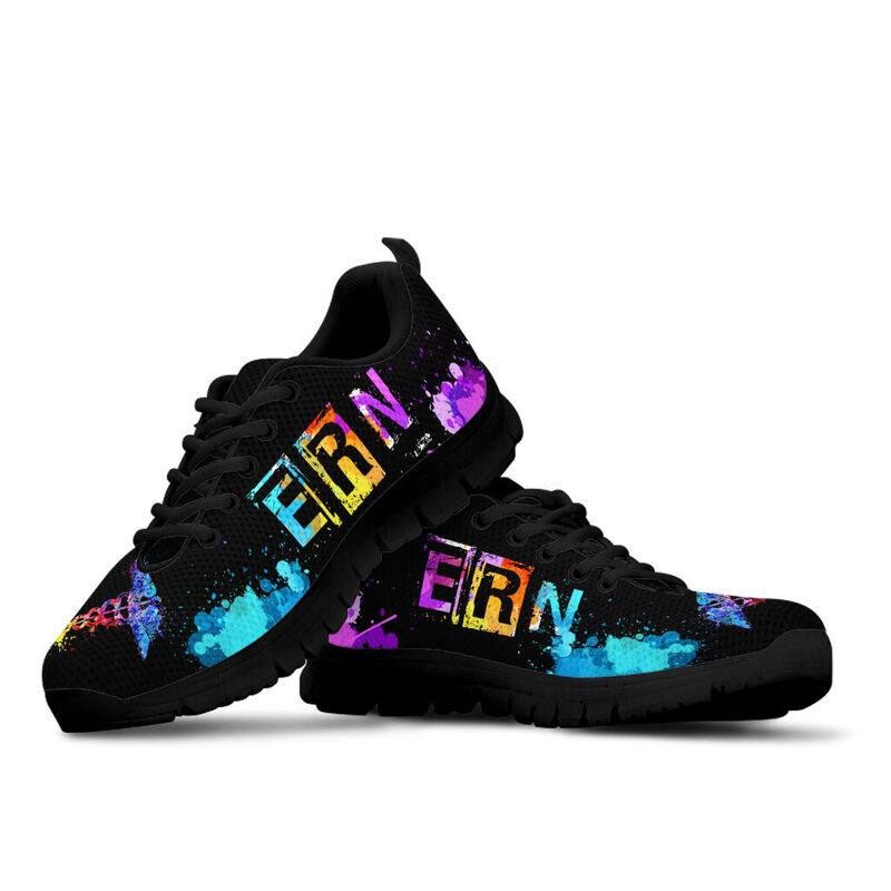 Ern- Heartbeat Art Sneakers, Running Shoes- Love Sneakers