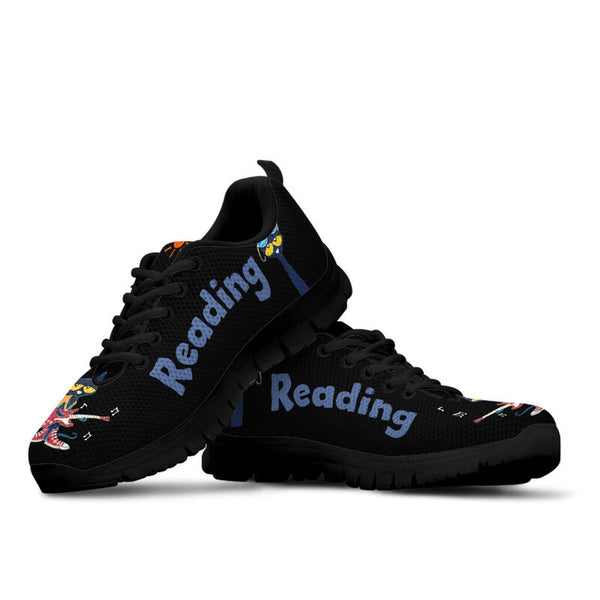 Reading &ampamp Rocking Pt Black Kd Sneakers, Runni- Love Sneakers