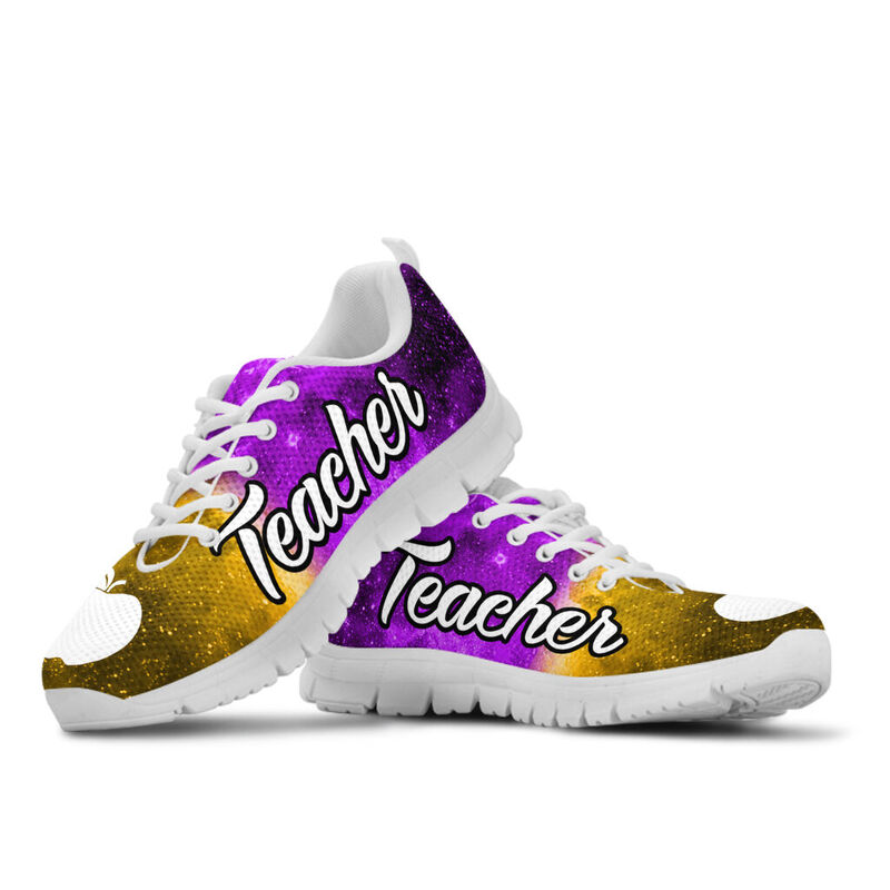Teacher Galaxy Pg Sneakers, Running Shoes, Shoes For Women, Shoes For Men, Custom Shoes, L- Love Sneakers
