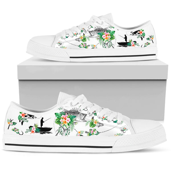 Low Top - Tropical Leaf - Fishing Shoe - Love Love Top Shoes