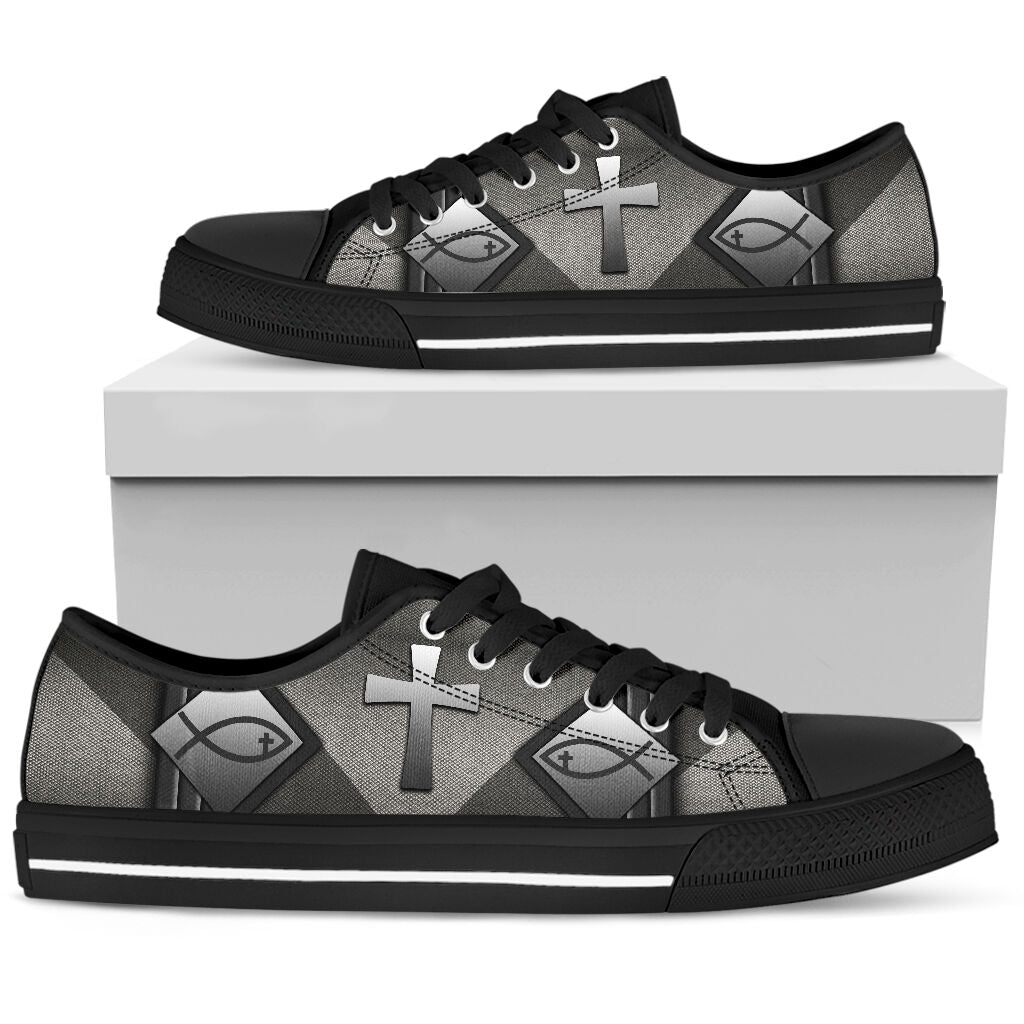 Jesus Low Top Shoes - Love Low Top Shoes