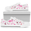 Flamingo White - Low Top Shoe - Love Love Top Shoes