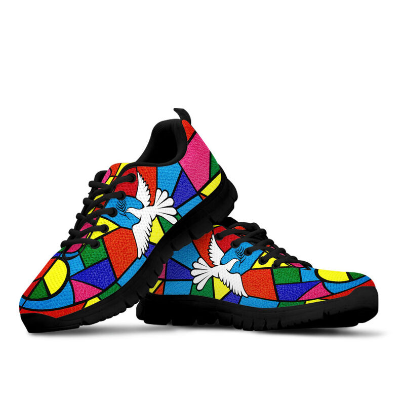 Teacher Peace Dove Gl Sneakers, Running Shoes, Shoes For Women, Shoes For Men, Custom Shoes,- Love Sneakers