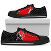 Dachshund Heart Beat - Low Top Shoe - Love Love Top Shoes