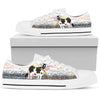 Cow Glitter - Low Top Shoe - Love Love Top Shoes