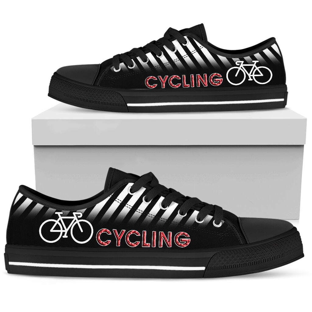 Cycling Black - Low Top Shoe - Love Love Top Shoes