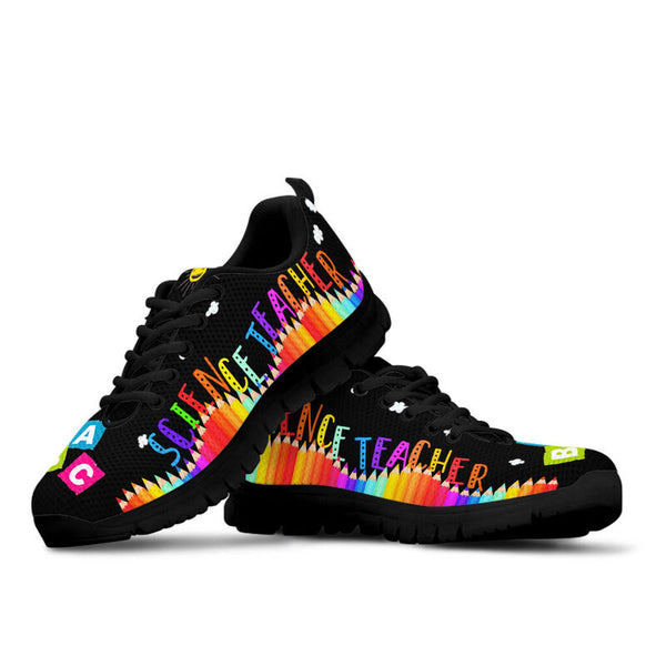 Science Teacher Crew Abc Kd Sneakers, Runni- Love Sneakers