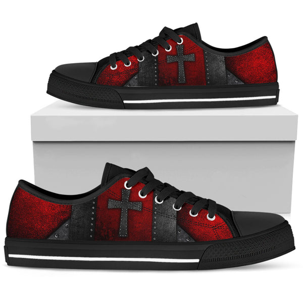 Skull Never Die Low Top Shoe - Love Low Top Shoes