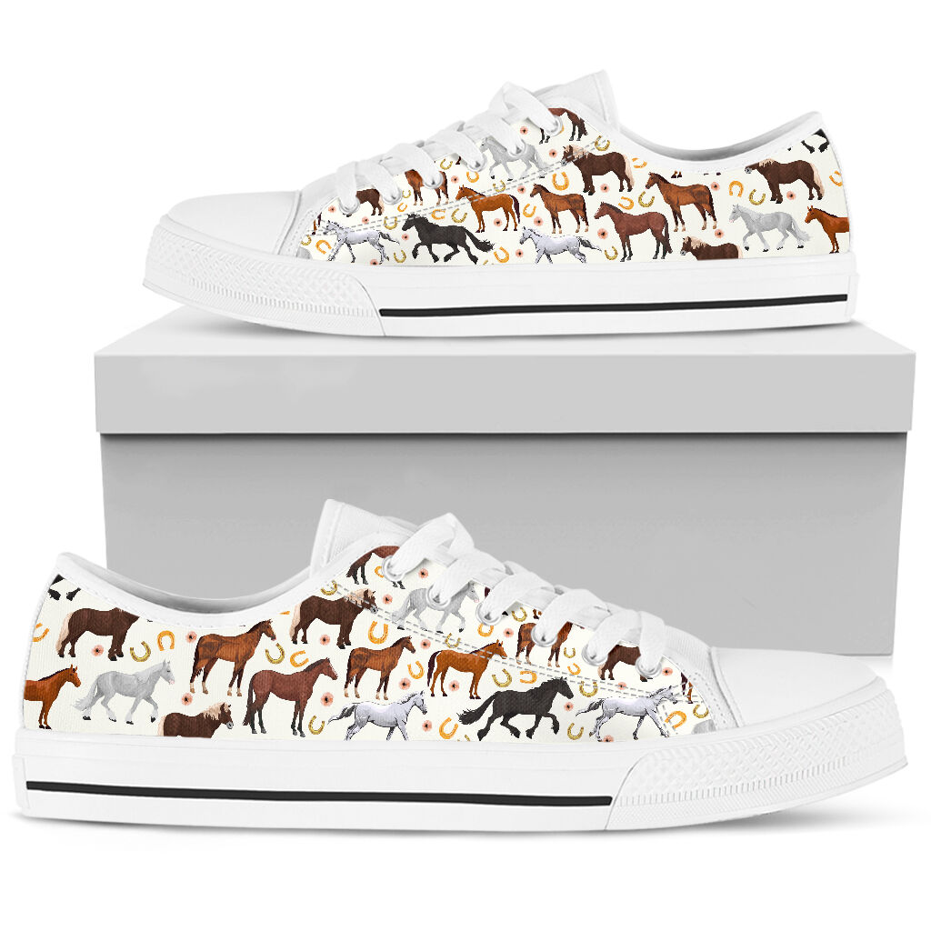 Horse Collection Low Top  Shoes